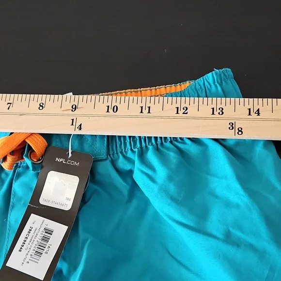 NFL Miami Dolphins Lined Swim Trunks, Size 14/16 🐬🏈 - Picture 10 of 13